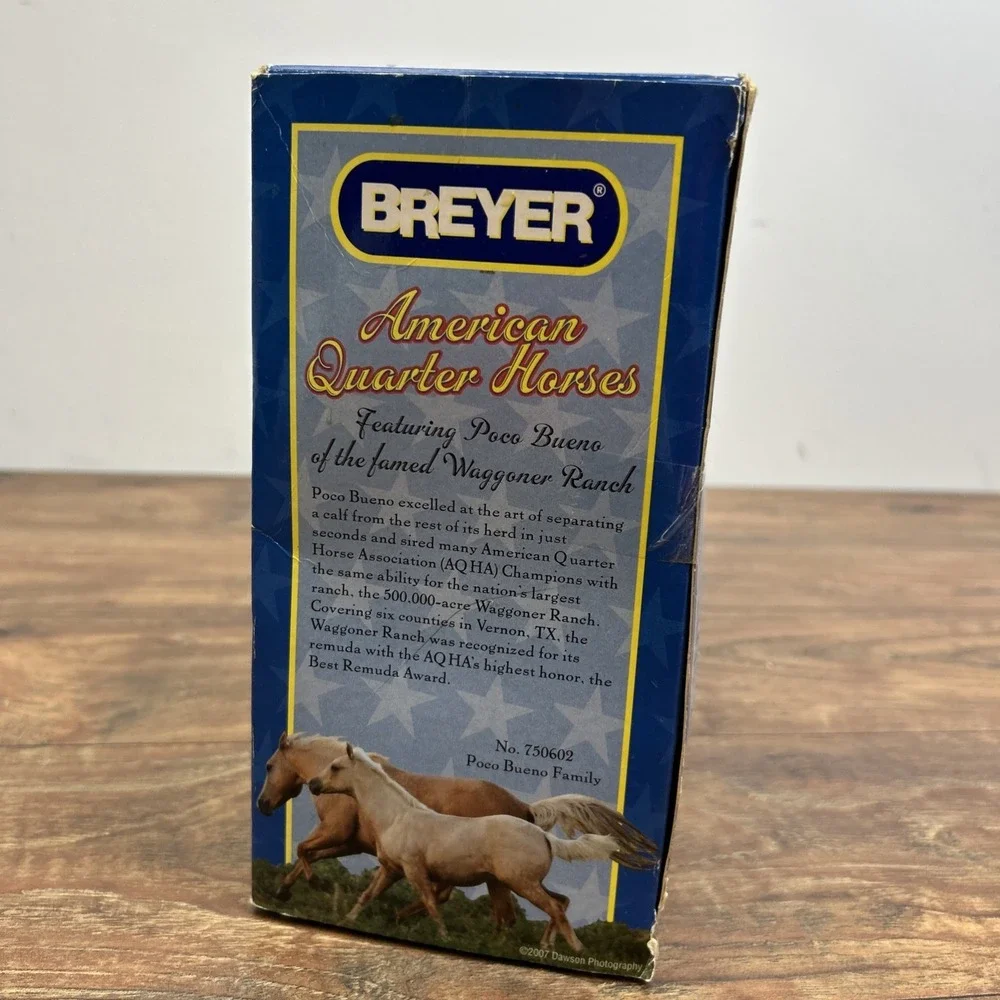 Vintage Breyer #750602 American Quarter Horses Poco Bueno Family New‎ 2007